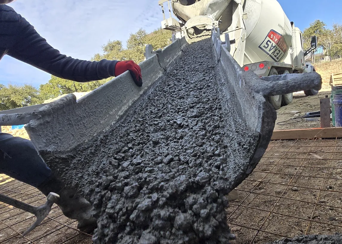 DB Concrete foundation work