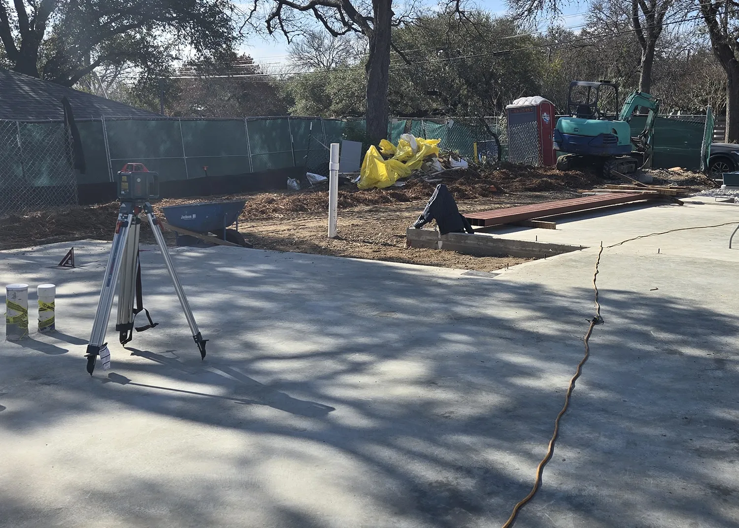 DB Concrete completed slab