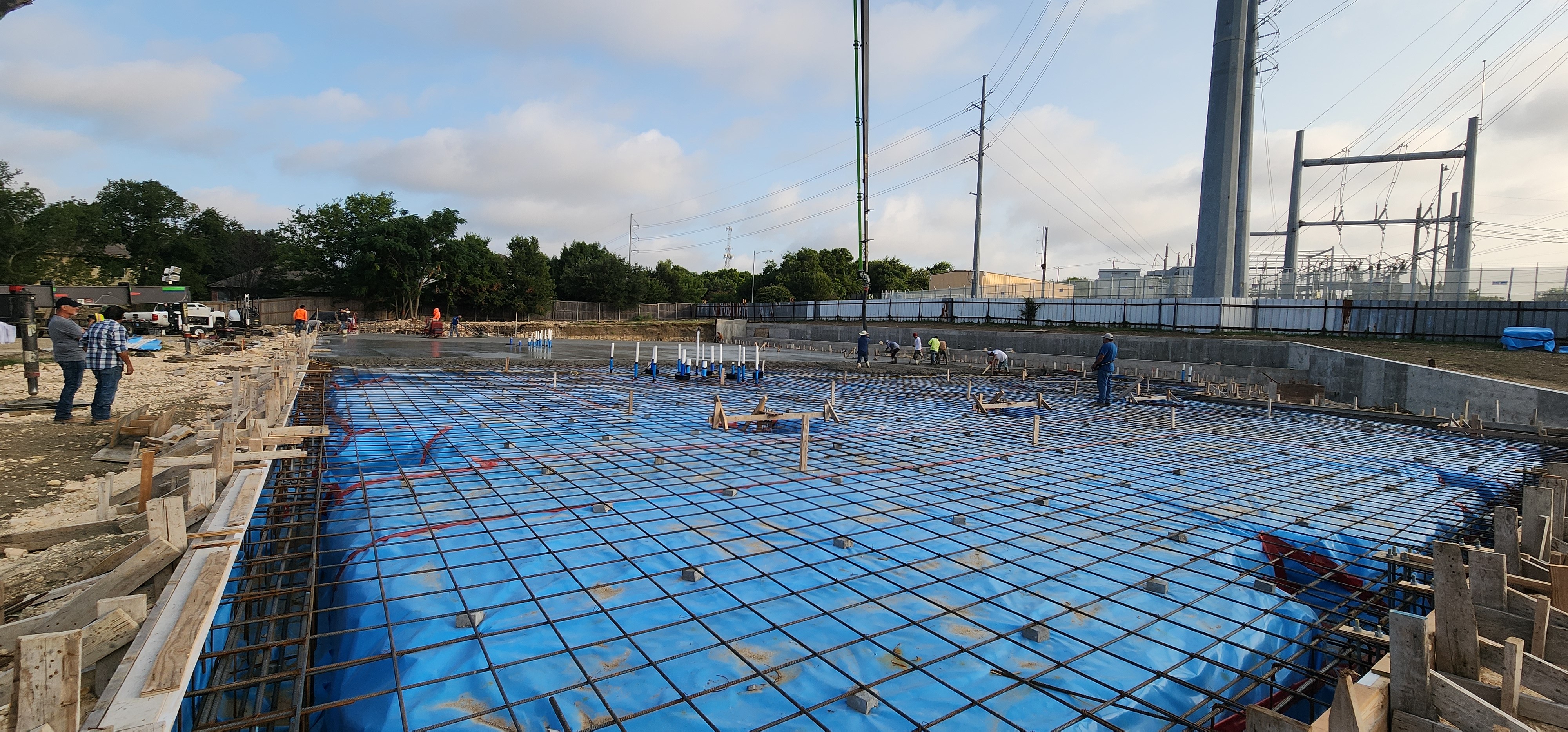 DB Concrete rebar slab